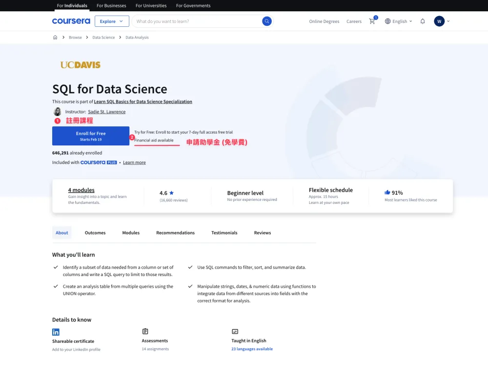 MasterTrack 證書課程