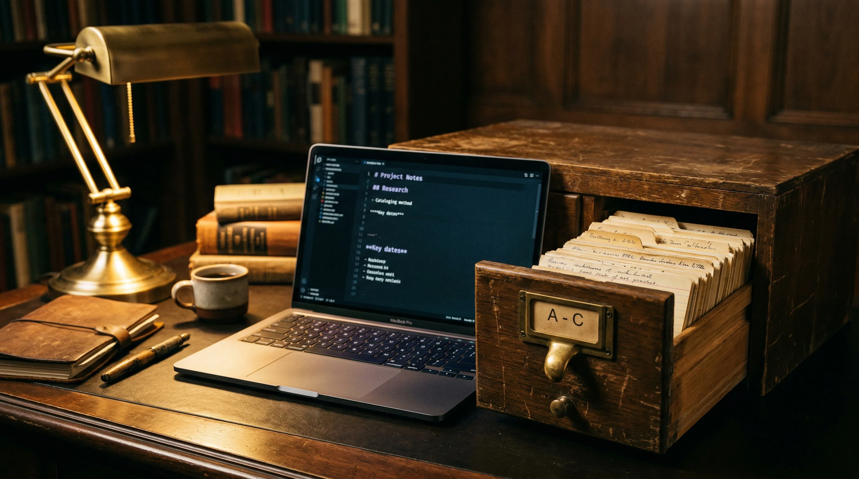 Karpathy LLM Wiki 是什麼？一個卡片盒筆記法使用者的實測